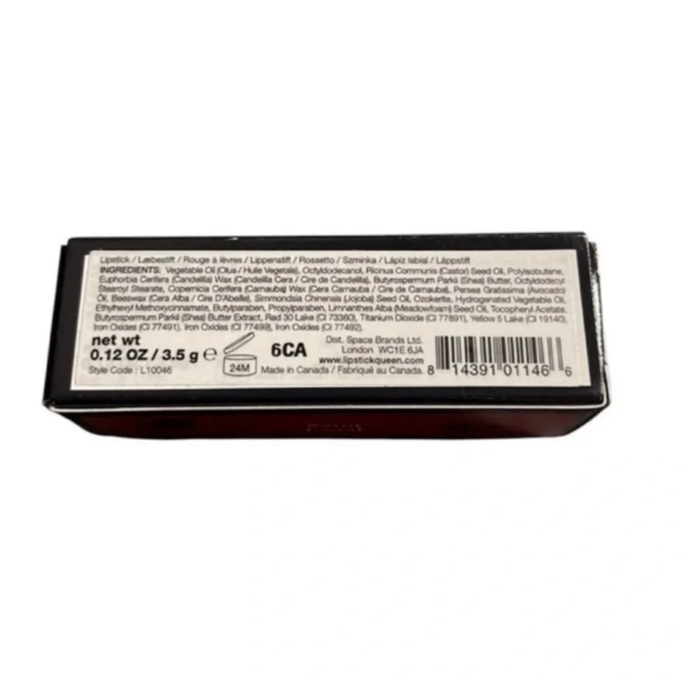 Lipstick Queen Saint Coral .12 ounce Lipstick Discontinued Color New In Box